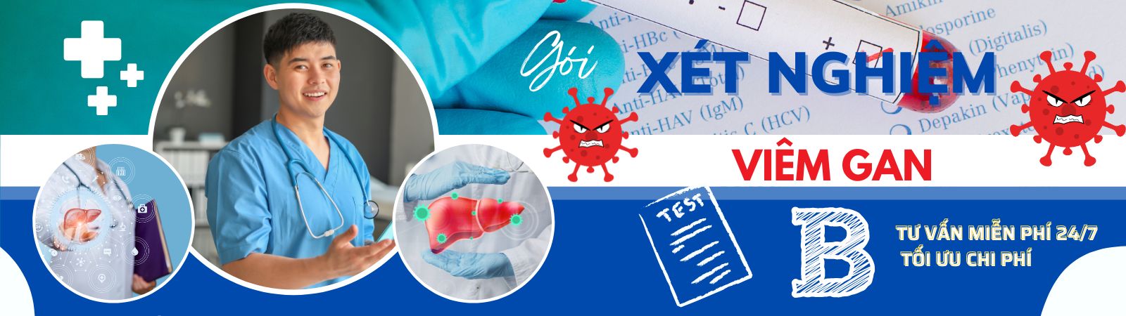 CK 002 Gói xét nghiệm viêm gan B